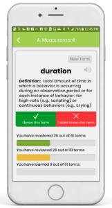 BCBA Flashcards Duration